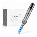 Electric Microneedle Derma Roller Pen With 15pcs Replacement Kit - Microneeding 0.25 Mm Derma Roller Beauty Pen For Women Men Tools