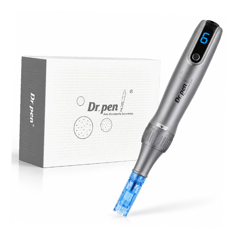 Electric Microneedle Derma Roller Pen With 15pcs Replacement Kit - Microneeding 0.25 Mm Derma Roller Beauty Pen For Women Men Tools