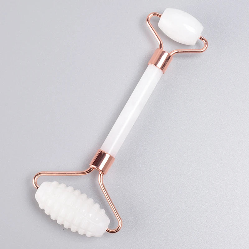 Rose Gold Jade Roller and Gua Sha Set
