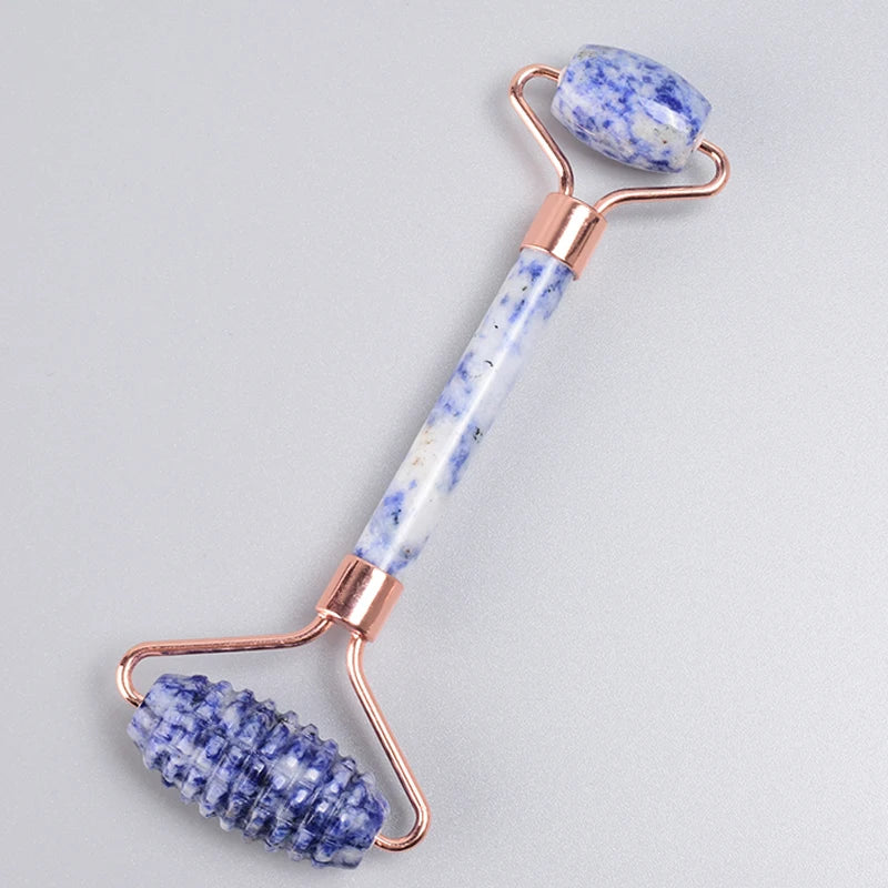 Rose Gold Jade Roller and Gua Sha Set