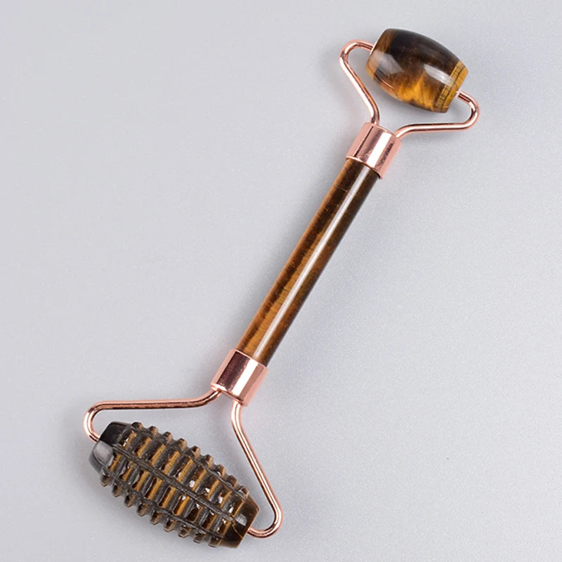 Rose Gold Jade Roller and Gua Sha Set