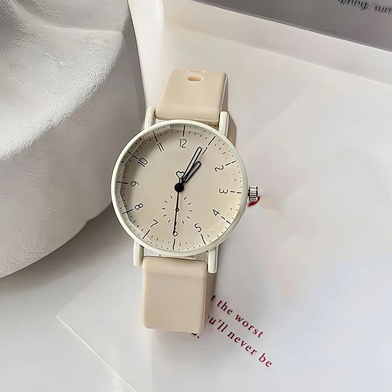 Dial Candy Color Silicone Watch