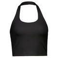 Ribbed Halter Neck Crop Top