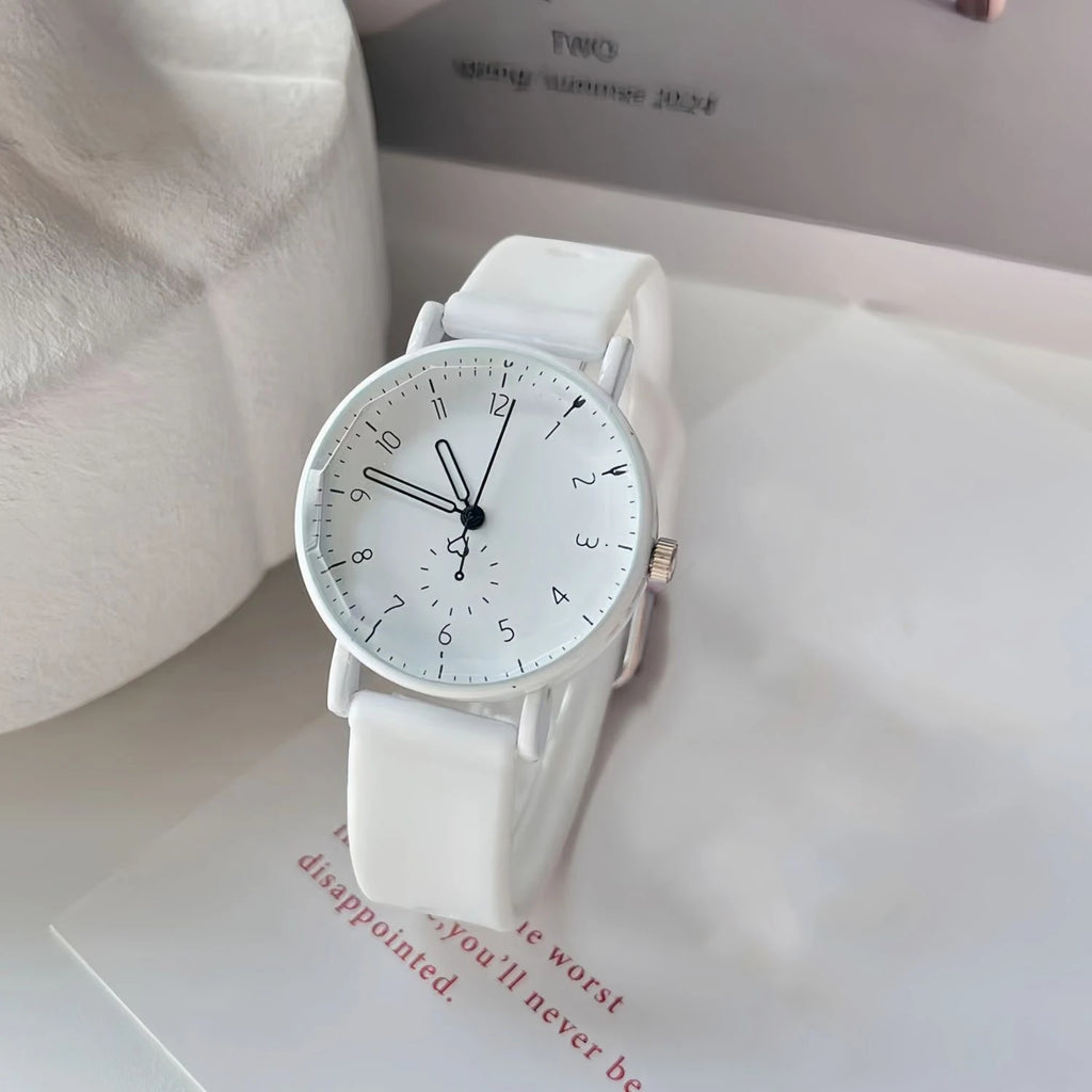 Dial Candy Color Silicone Watch