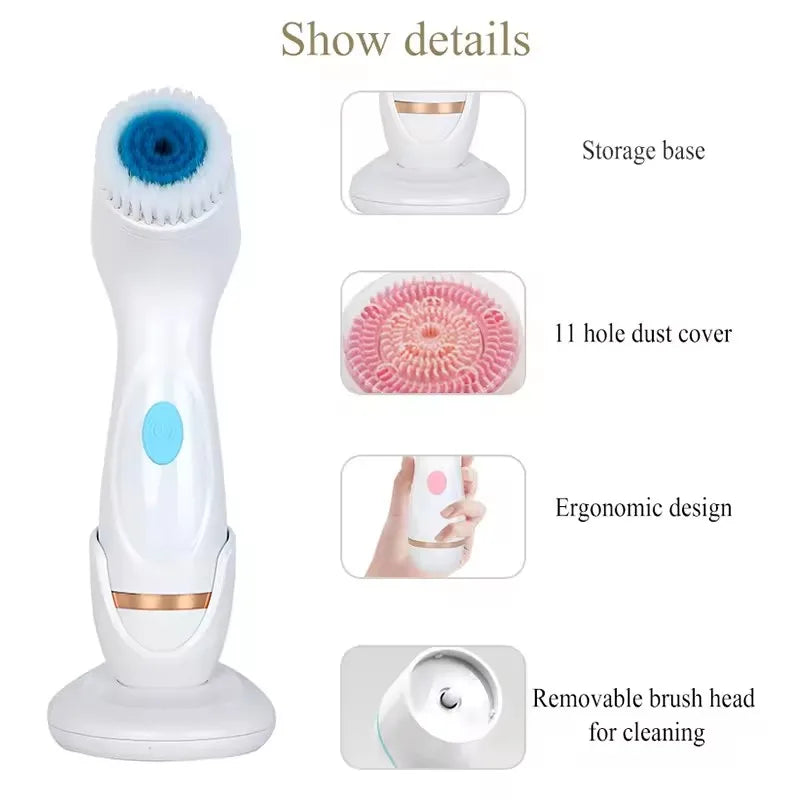 Sonic Rotating Facial Cleansing Brush