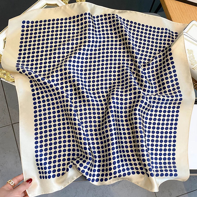 Elegant 100% Natural Silk Square Scarf