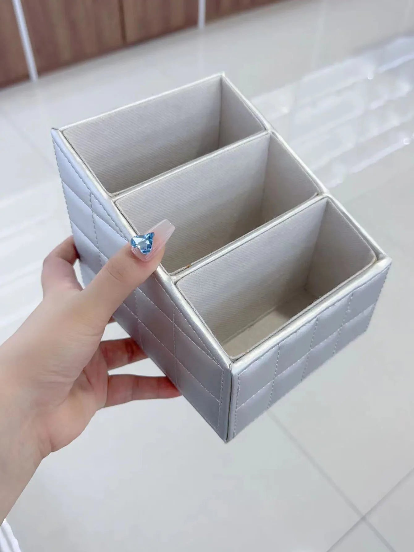 Large Capacity Cylinder Makeup Brush Organizer