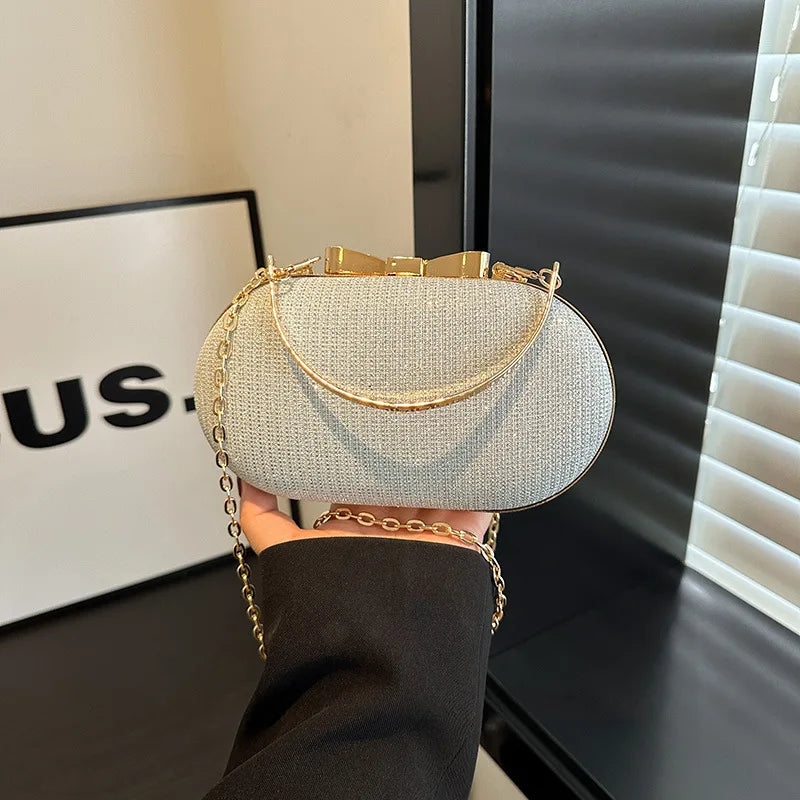 Luxury Sequined Crossbody Dinner Clutch