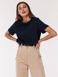Casual Loose 100% Cotton T-Shirt