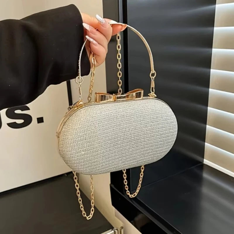 Luxury Sequined Crossbody Dinner Clutch