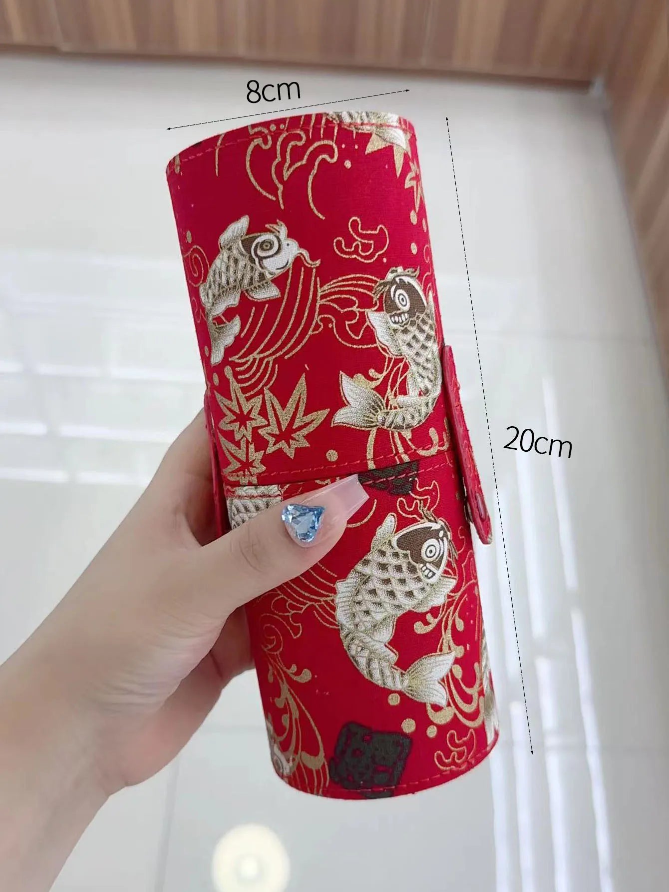Large Capacity Cylinder Makeup Brush Organizer