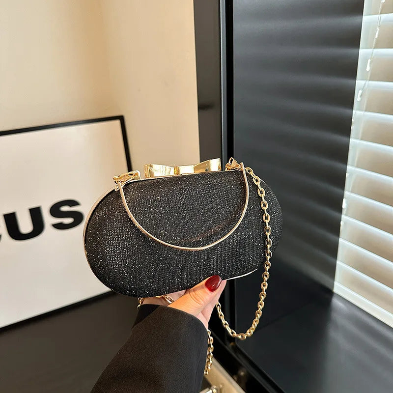 Luxury Sequined Crossbody Dinner Clutch