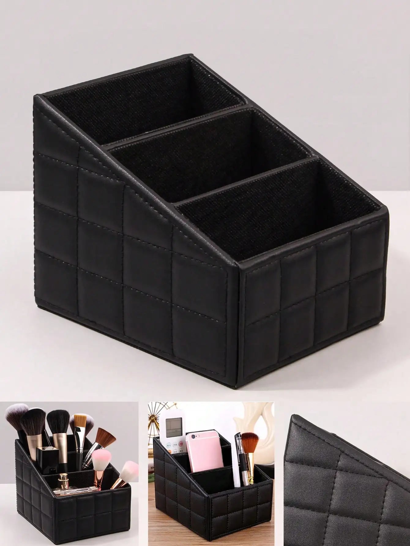 Large Capacity Cylinder Makeup Brush Organizer