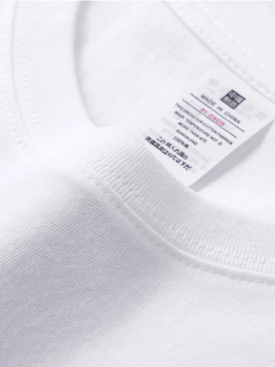 Casual Loose 100% Cotton T-Shirt