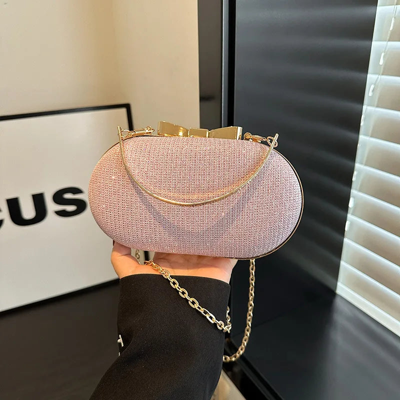 Luxury Sequined Crossbody Dinner Clutch