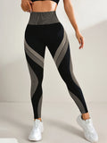 High-Waist Seamless Scrunch Yoga Leggings