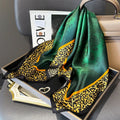 Elegant 100% Natural Silk Square Scarf