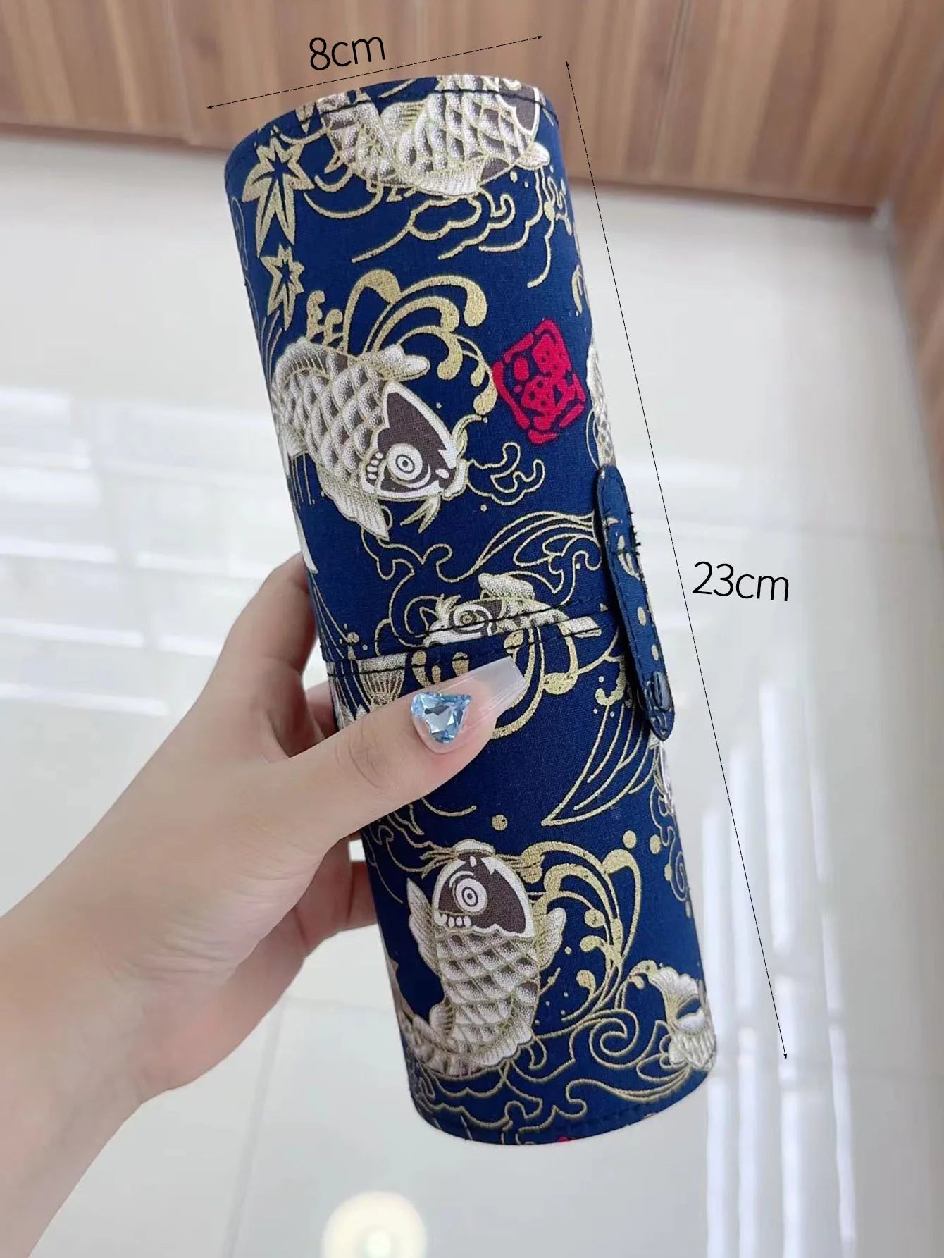 Large Capacity Cylinder Makeup Brush Organizer
