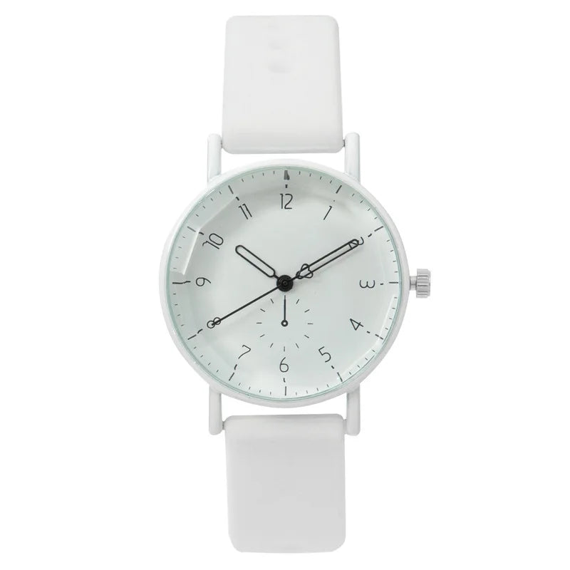 Dial Candy Color Silicone Watch