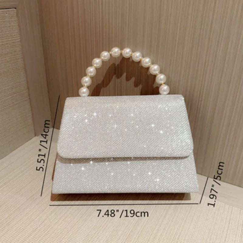 Luxury Sequined Crossbody Dinner Clutch