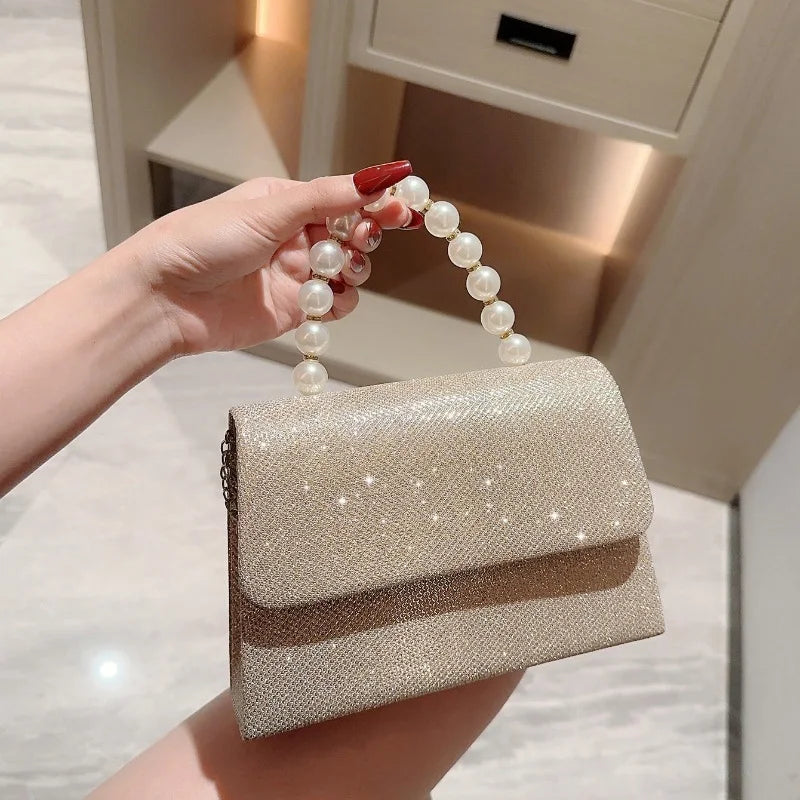 Luxury Sequined Crossbody Dinner Clutch