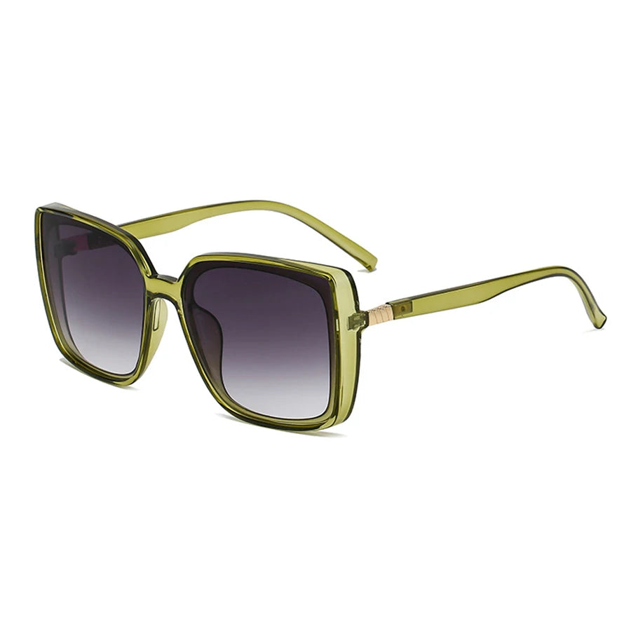 Vintage Luxury Oversized Square Sunglasses