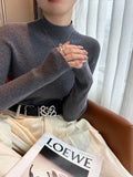Chic Slim-Fit Knit Turtleneck Sweater